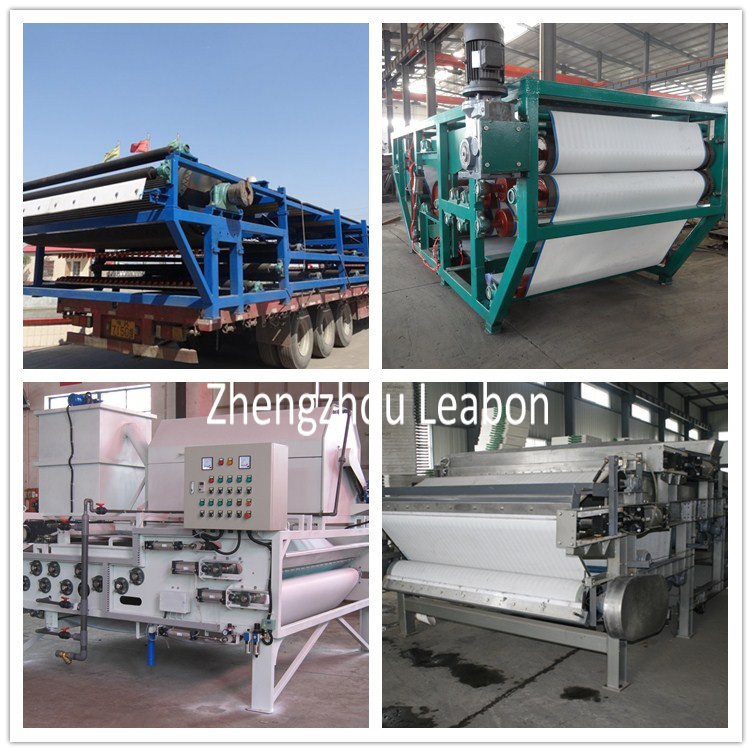 Belt Filter Press Water Treatment with Low Noise Smooth Operation