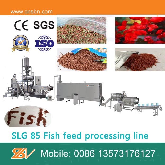Large Capacity Floating Fish Feed Pellet Processing Line