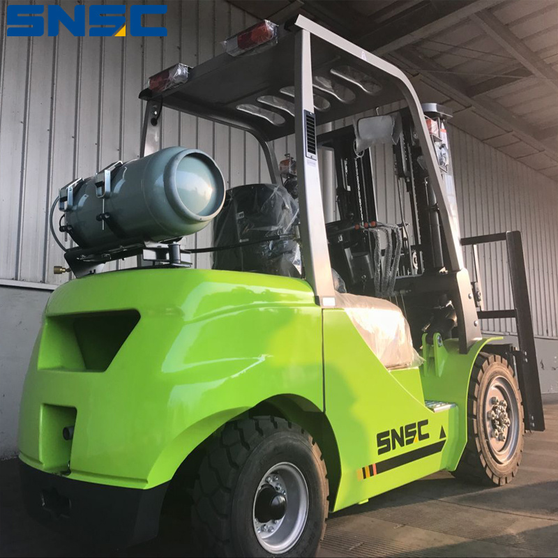 3 Ton Gasoline Forklift Truck with Double Air Filter