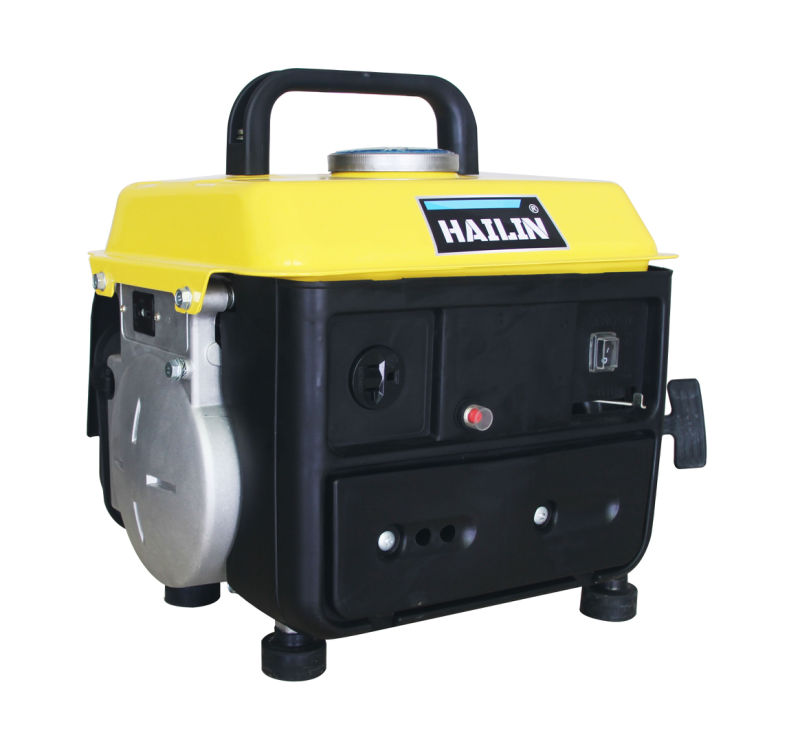 Low Noise 650W Portable Gas Gasoline Generator for Home and Campling