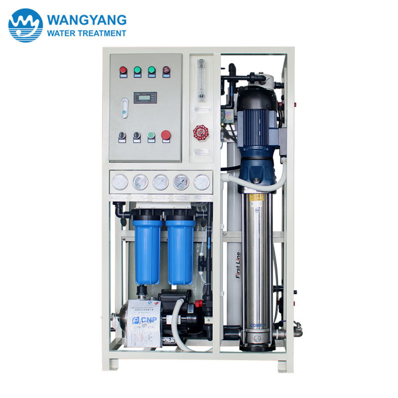 Brackish Water Filter Plant 1000L Mini Small RO Salt Water Electrolysis Purification System to Drinking