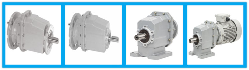 Trc Inline Helical Gear Transmission Gearbox for IEC Motor