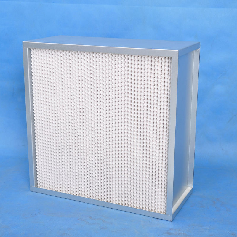 HEPA Filter of High Efficiency Superfine Fiber Galvanized Steel Frame Air Filter