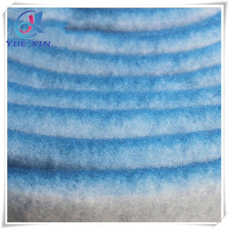 Blue and White Pre-Filter Cotton Air Filter Material with Glue