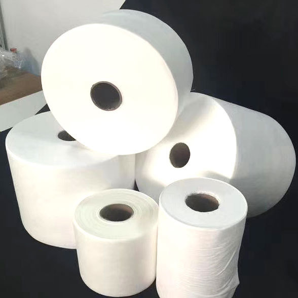 PP Spunbound Non-Woven Fabric White Blue Filter Disposable Raw Material Face Useable
