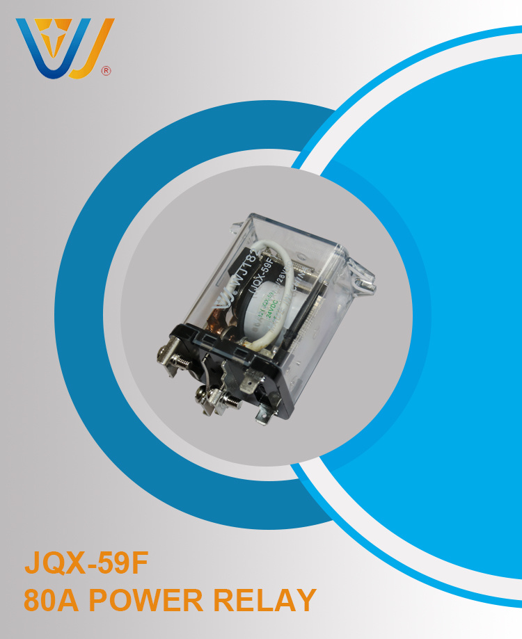 Jqx-59f 80A 1z 24VDC Electromagnetic Solid State Relay