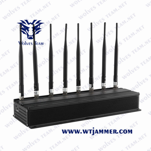 High Power GSM 3G 4G Walky-Talky WiFi GPS Cell Phone Signal Jammer