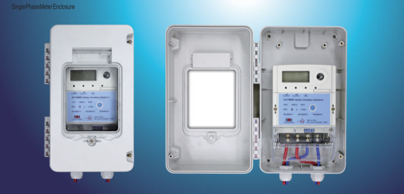 Single-Phase Articulated Electrical Housing Two-Way Electric Energy Meter Housing