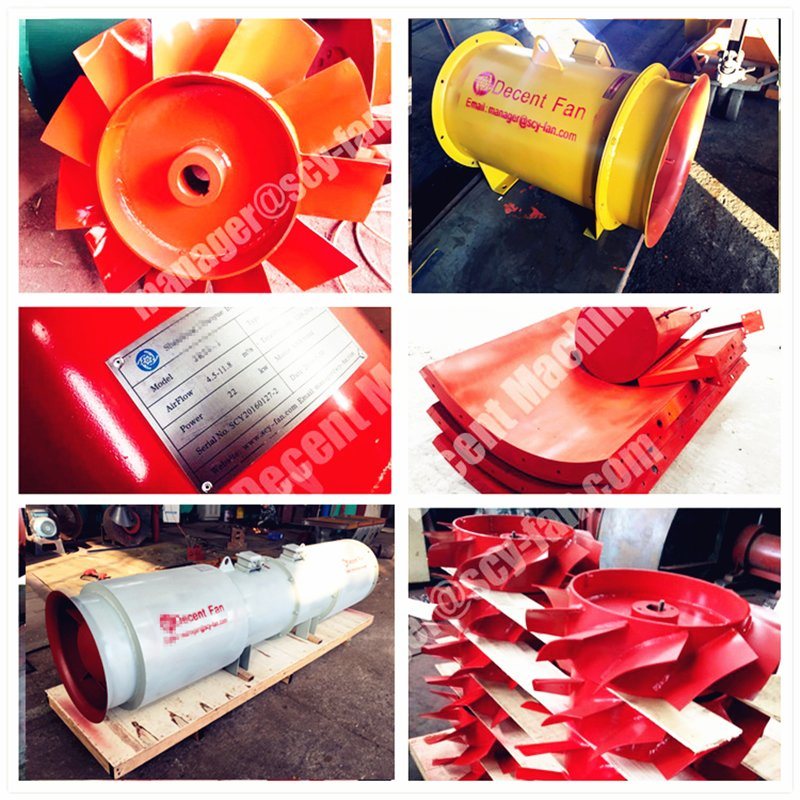 Low Price Low Noise SS304 Mine Tunnel Fan for Car Parking