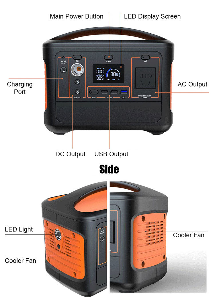 New Arrival 300W Power Station Portable Panel Solar Storage Battery Household off-Grid Solar Power Station