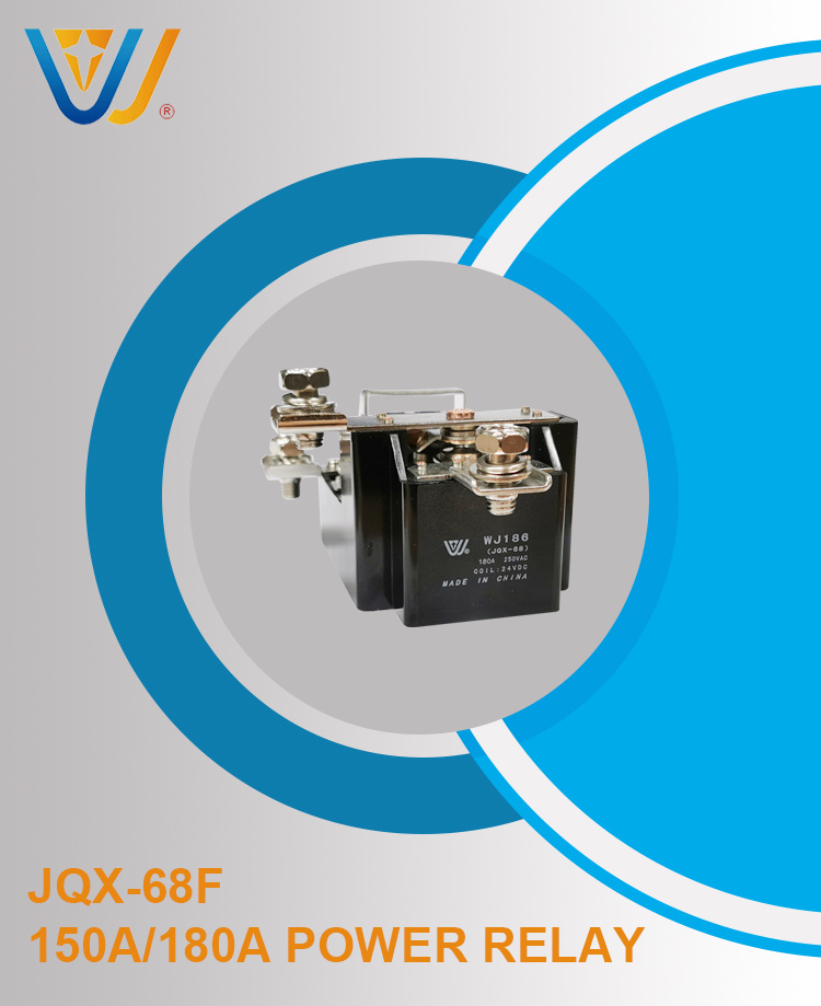 Jqx-68f 150A Screw Mounting Electromagnetic Relay for Industrial