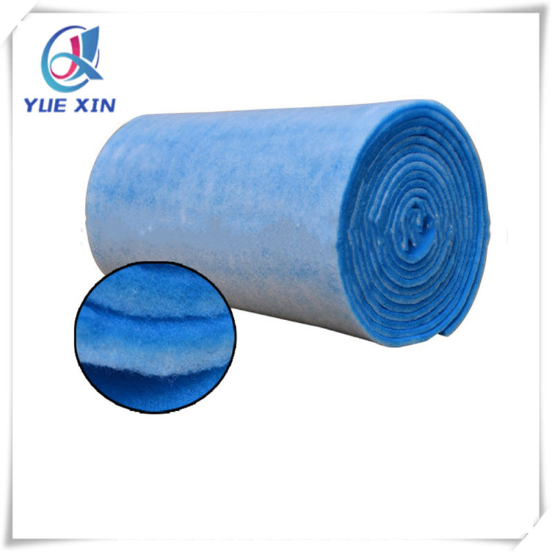 Blue and White Pre-Filter Cotton Air Filter Material with Glue