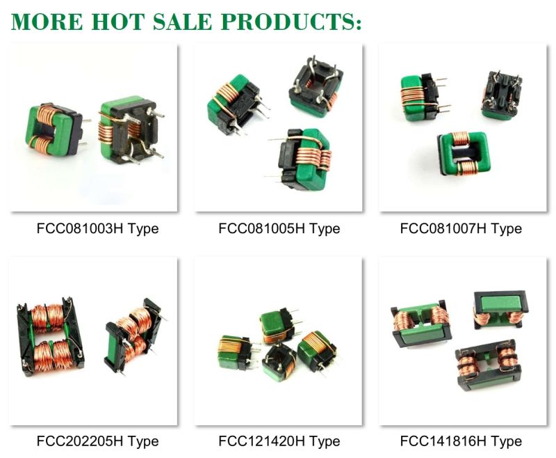Common Mode Filter Inductor with Frame Core (FCC1614 Series, 0.6A, 68mH)