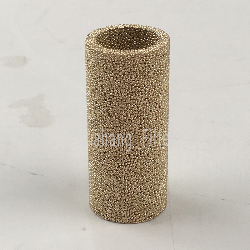 Sintered Bronze filter element for industry large noisy reducer
