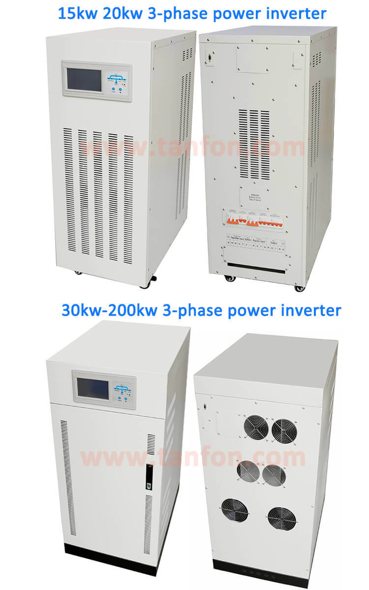 20kw Three Phase Power Inverter 384VDC Input / Generator for AC DC