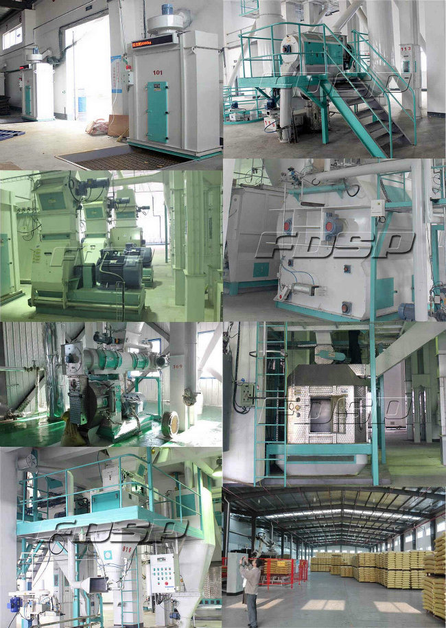 Widely Used Animal Feed Processing Line/Animal Feed Mill Plant