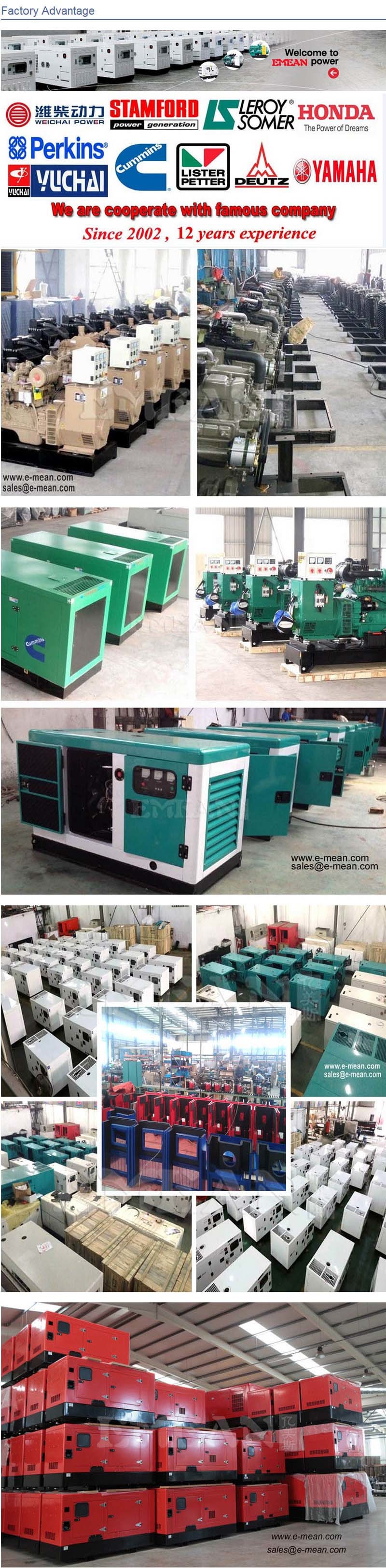 Industrial Diesel Generator AC Brushless Alternator 50kw Alternator Price