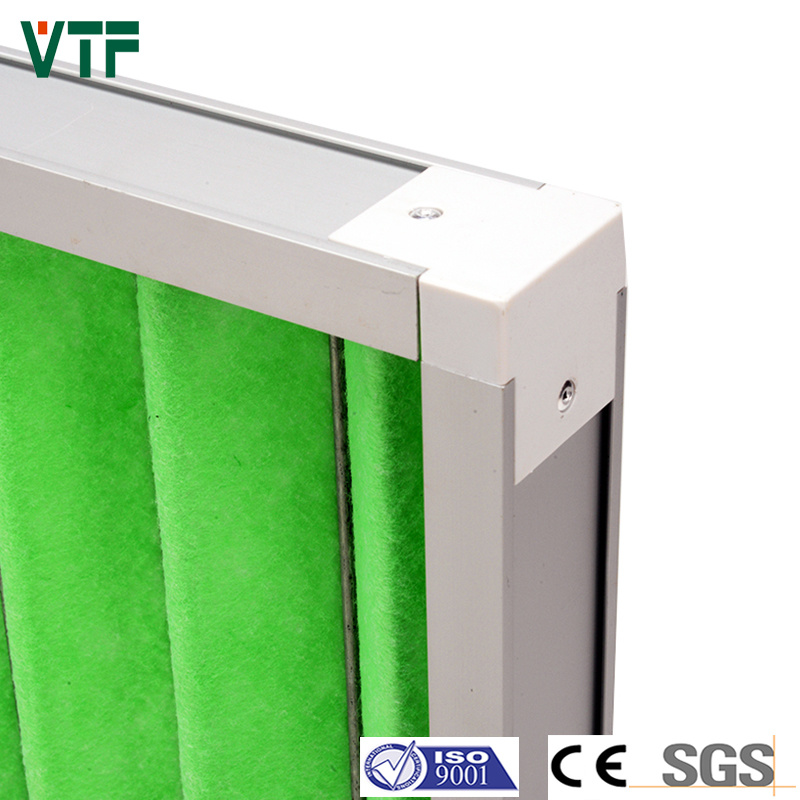 Washable Polyester Fiber Pleat Filter Plank Air Filter