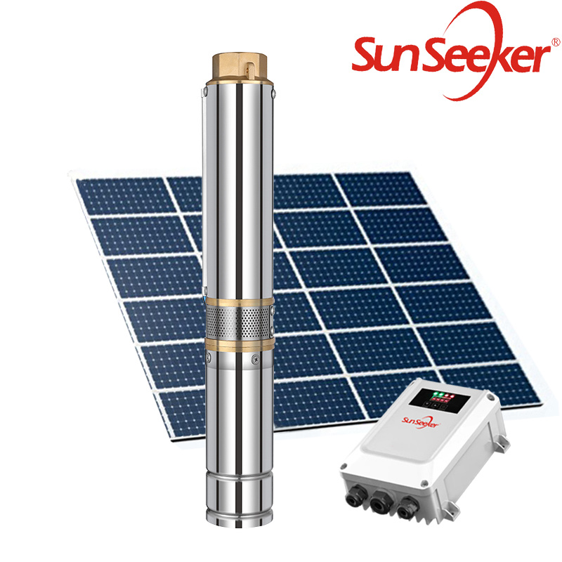 DC Brushless Solar Pump Submersible with Plastic Impeller Malaysia Brushless DC Solar Pump Price