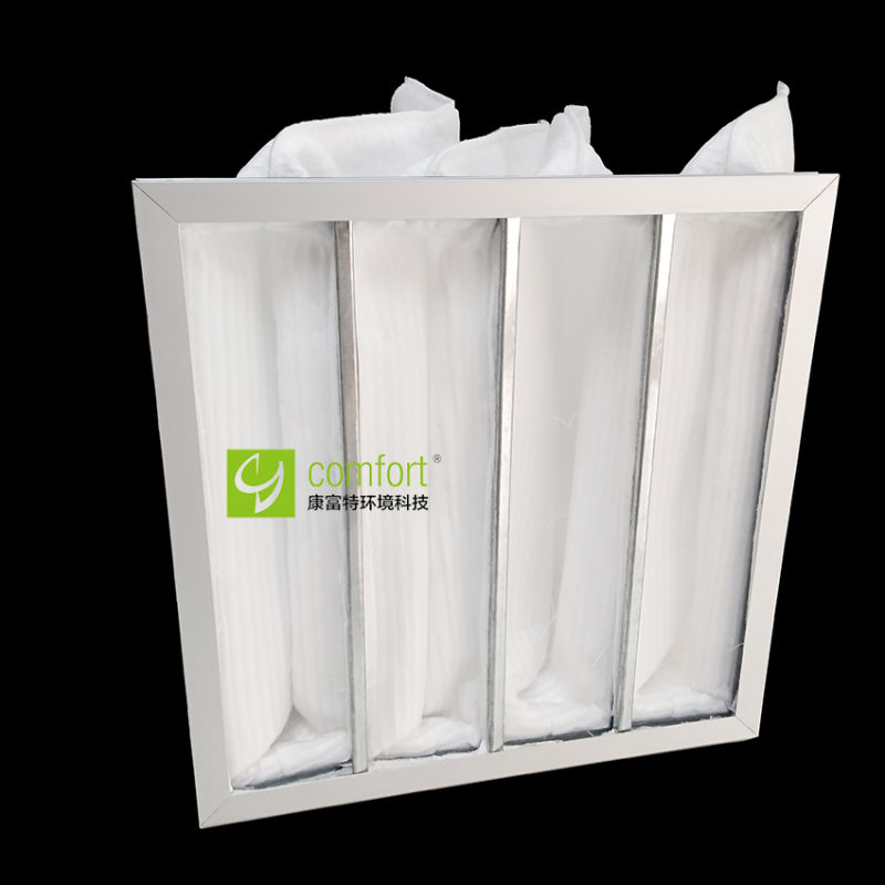 High Efficiency Fiberglass Pocket Air Filter Bag Filter