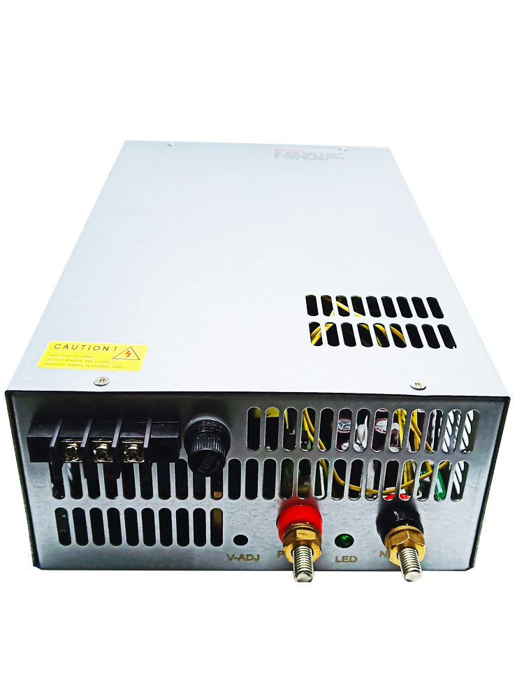 4000W High Power DC Regulated Power Supply DC 24V Output Single Group Monitoring Industrial Power Supply S-4000-24V