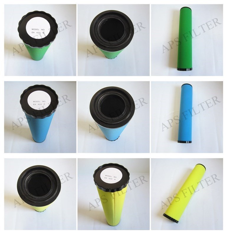 Compressed Pipe Inline Oil Filter Cartridge Ea420h Made in China