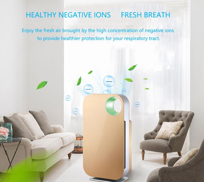 Professional Smart Electronic Nonconsumable Ionizer Air Purifier Cleaner for Home