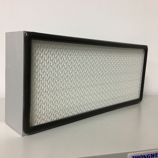 Minipleat HEPA Filter Air Filter with Anodized Aluminium Frame for HVAC System
