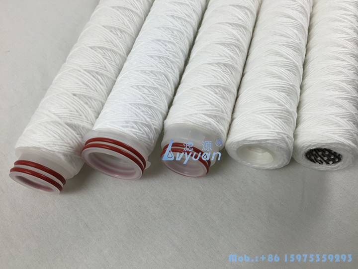 Customized Wire Wound String Sediment Filter PP Core String Filter for Single Filter Ss Housing