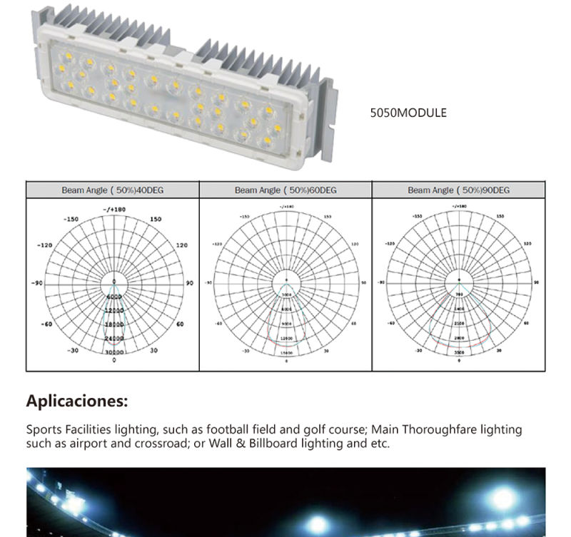IP66 LED Cast Outdoor Lighting High Power Floodlight with Ce RoHS