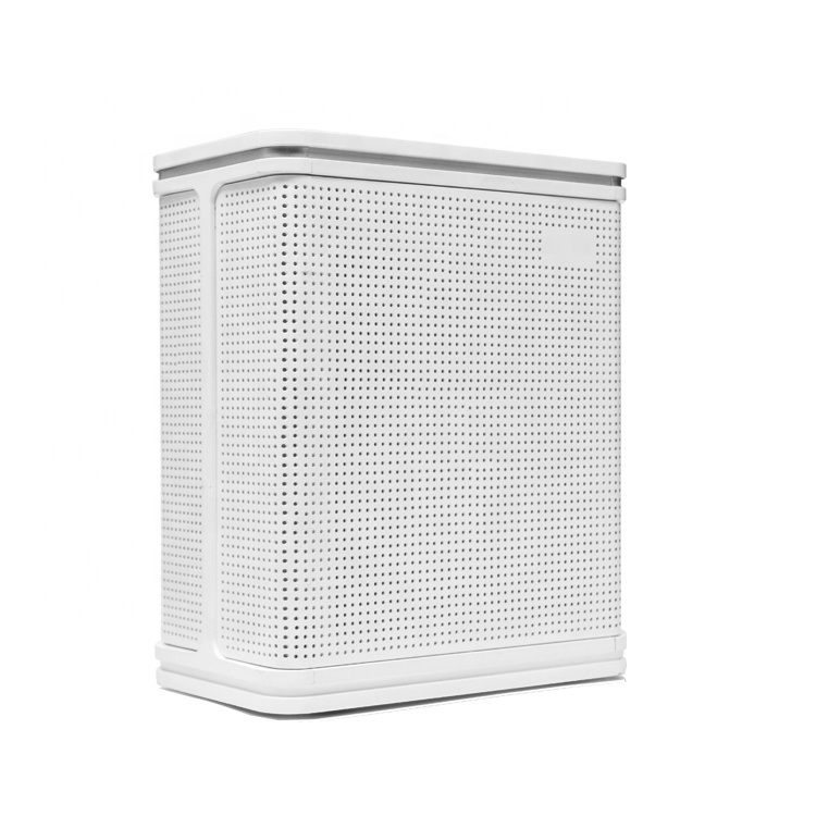 Low Noise Air Cleaner for Home True HEPA Filter Negative Ion Air Purifier with Activated Carbon Filter