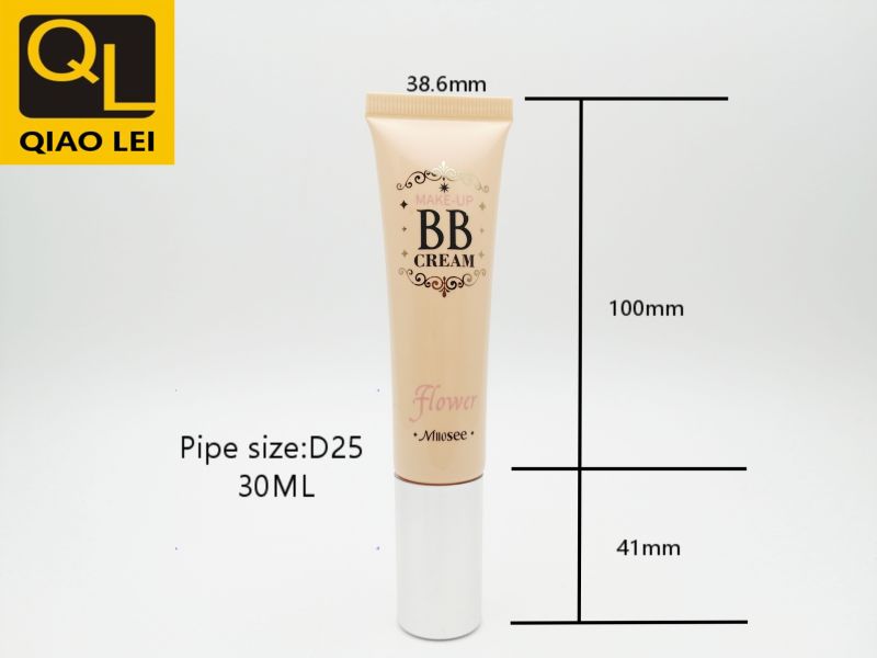 Bioplastic Lotion Tubes BB/CC Crem Sunscreen Tube with Pump Head