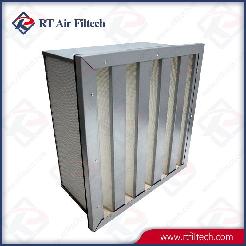 Ventilation System Air Filter Compressed F9 Compact Filter