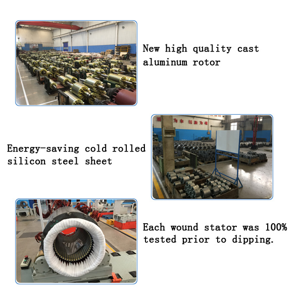 Hot Sales Ie2 Ie3 High Efficiency 3 Phase Induction AC Electric Motor