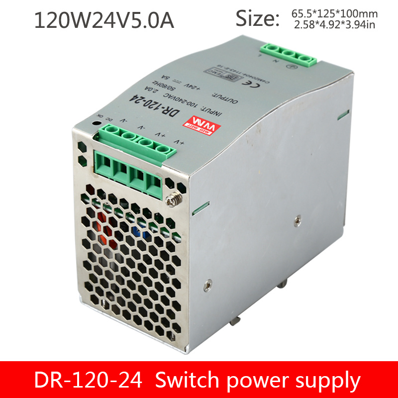 120W Transformer DIN Rail AC 12V DC Switching Power Supply
