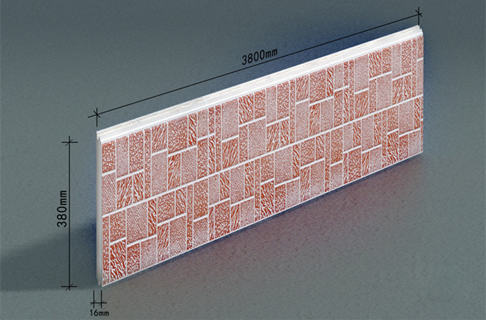 PU Exterior Wall Panel for Prefabricated House