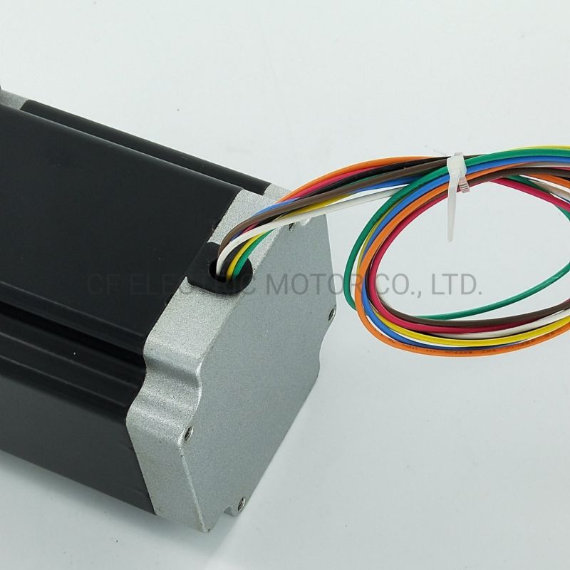 High Precision Stability Low Noise 3 Phase NEMA 34 86mm Size Series Stepper Motor/ Stepper Motor Driver