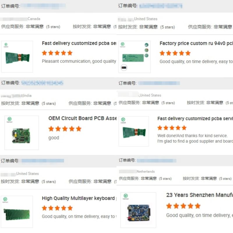 Shenzhen Custom PCBA Electronic Sample Printed Circuit Board PCB Assembly