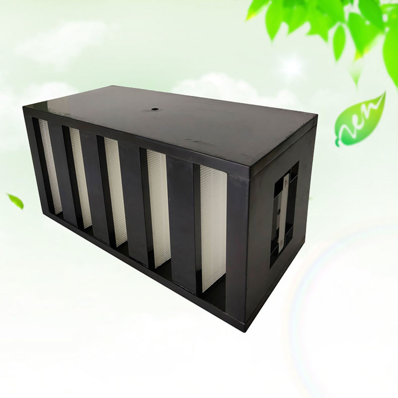 H13 H14 Compact Air Filter HEPA Filter Box Bank