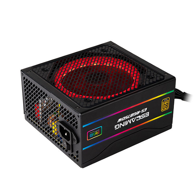 ATX PSU 200W-850W Desktop PC Power Supply 80 Plus Bronze Gaming RGB Power Supply PSU