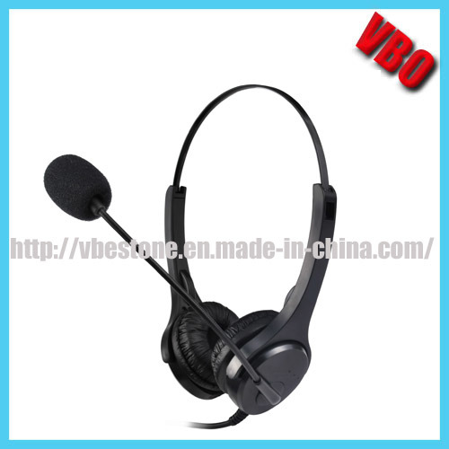 Monaural Call Center Headphone with Noise Cancelling Microphone