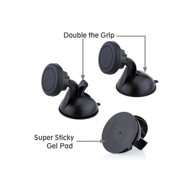 Windshield Phone Mount Car Holder with Strong Suction Cup