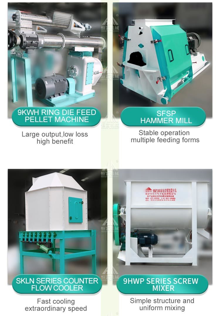 Poultry Animal Feed Pellet Machine Price Production Line