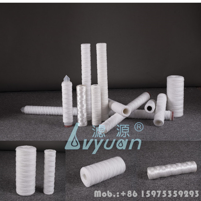 Customized Wire Wound String Sediment Filter PP Core String Filter for Single Filter Ss Housing