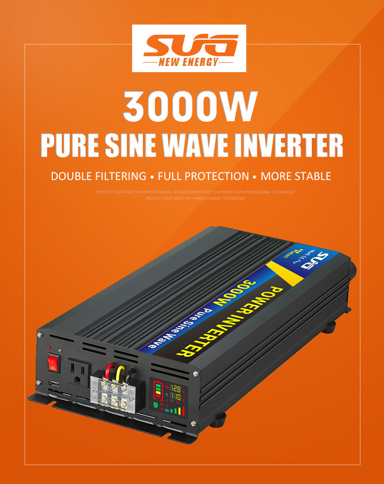 3000W 120VDC to 110VAC High Frequency off Grid Inverter