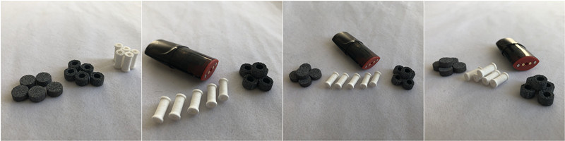 Electronic Cigarette Ceramic Filter Smoke Rod