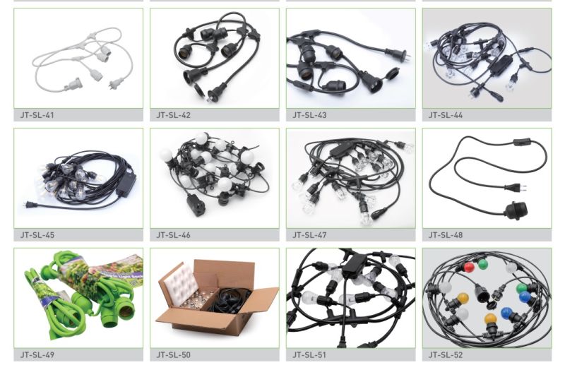 IEC 60320 C13 Locking Power Cords for Network Cabinet