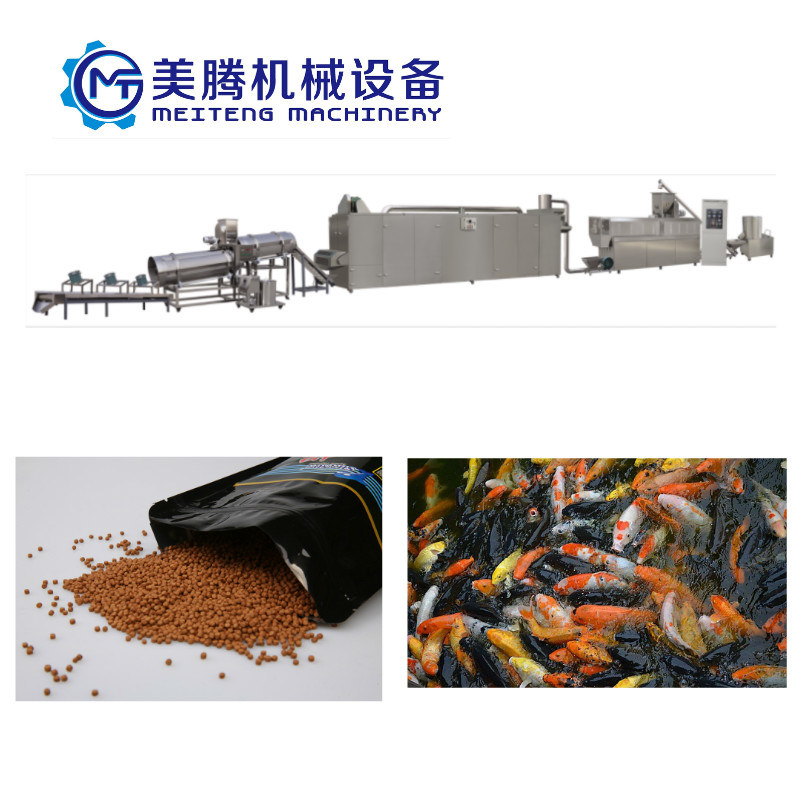 Floating Aquatic Shrimp Fish Feed Pellet Production Line