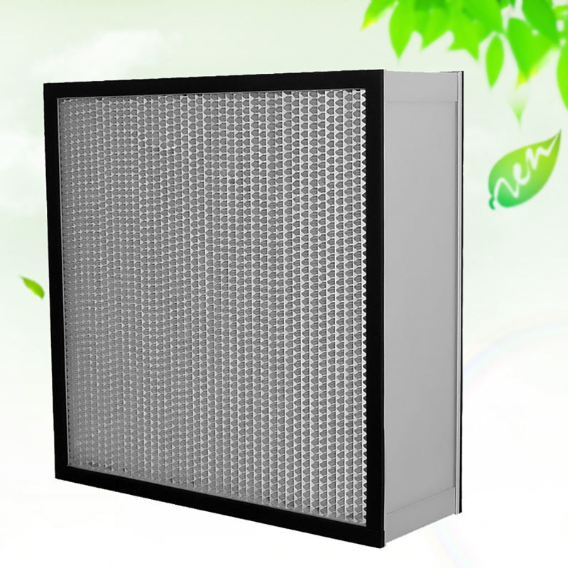HEPA Filter of High Efficiency Superfine Fiber Galvanized Steel Frame Air Filter
