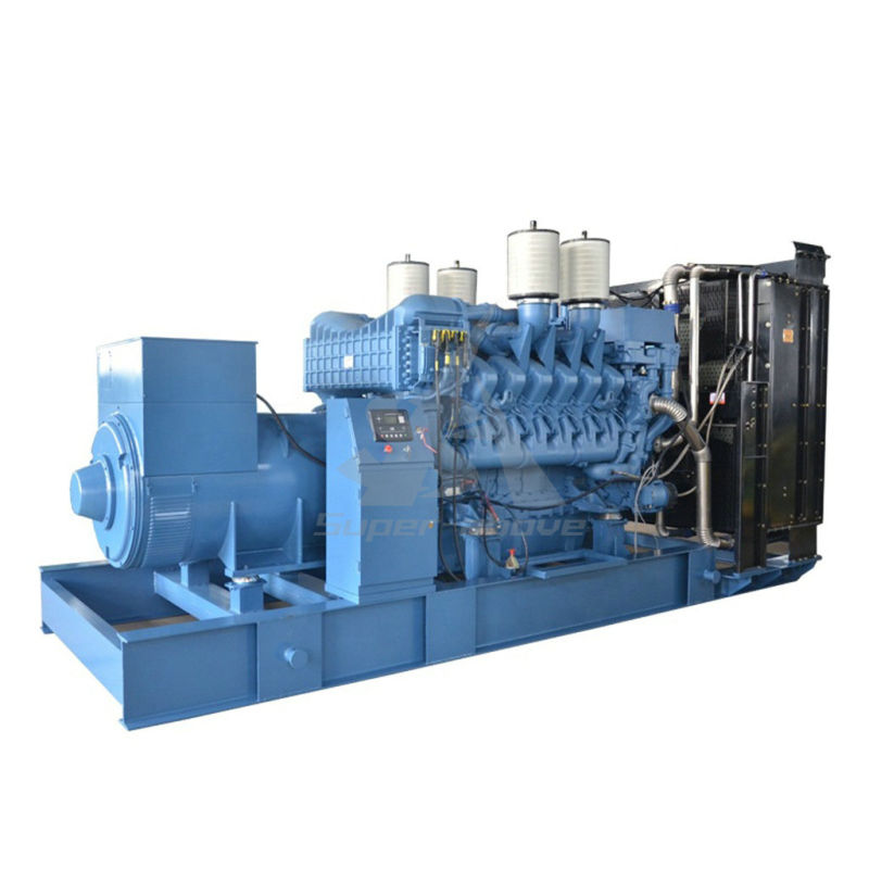 Mtu Low Noise 1500rpm 1500kw Diesel Generator with Low Price